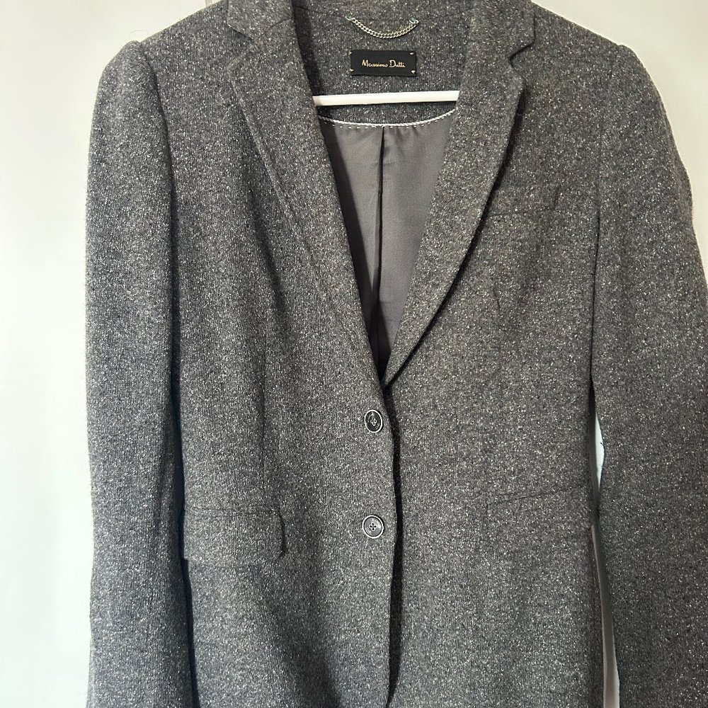 Massimo Dutti knit blazer